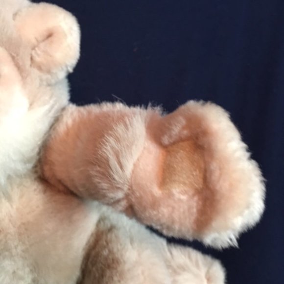 Vintage Russ Berrie Luv Pets NOKI Monkey 9" Tan Brown Stuffed Plush Toy - Picture 3 of 10